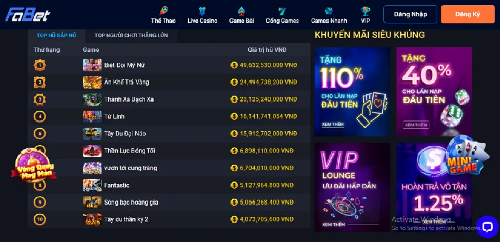 Casino trực tuyến Hbet trang chủ